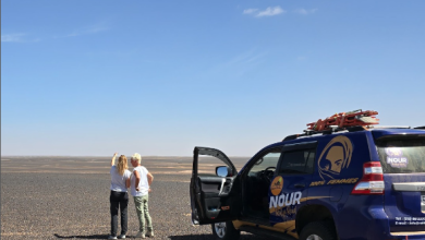 Participante du Nour Rallye Raid en plaine course