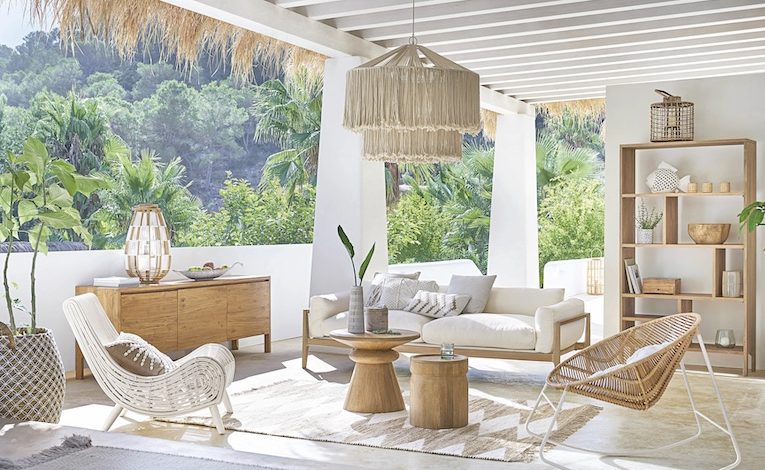 Salon Boho inspiration marocaine