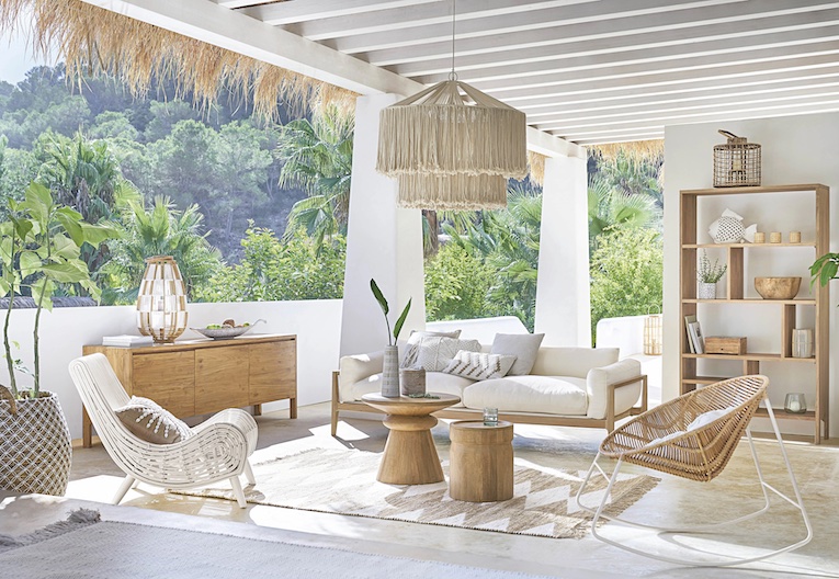 Salon Boho inspiration marocaine