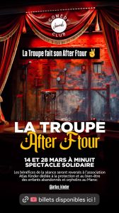 After Ftour Jamel Comedy Club au profit de l'association Kinder Atlas