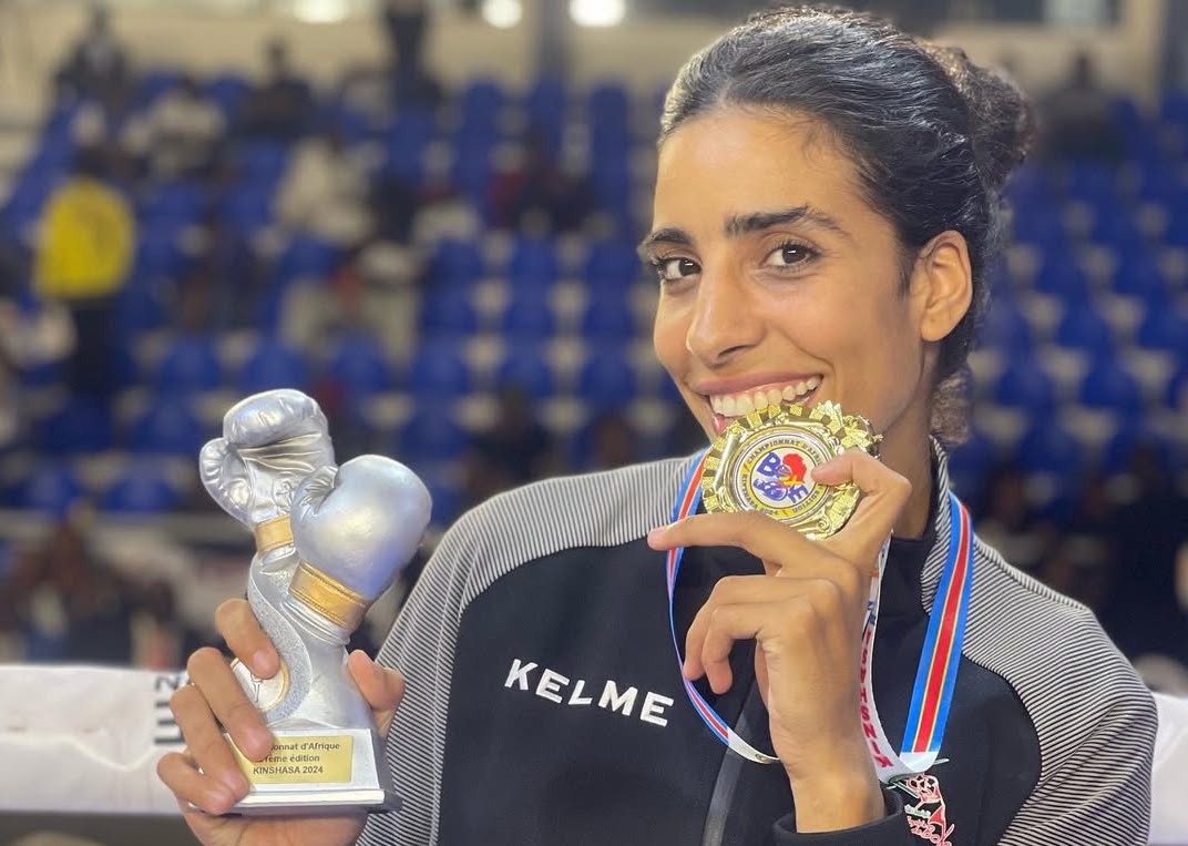 Wydad Bertal championne du monde de boxe féminine