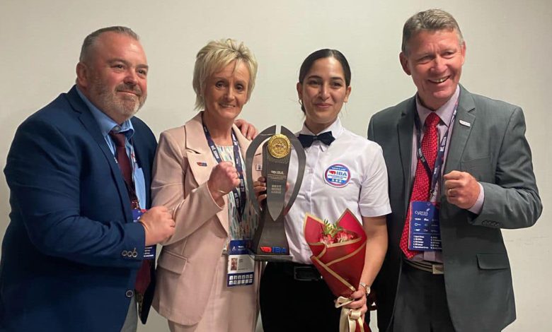 Oumayma Semlali sacré meilleure arbitre aux mondiaux de boxe