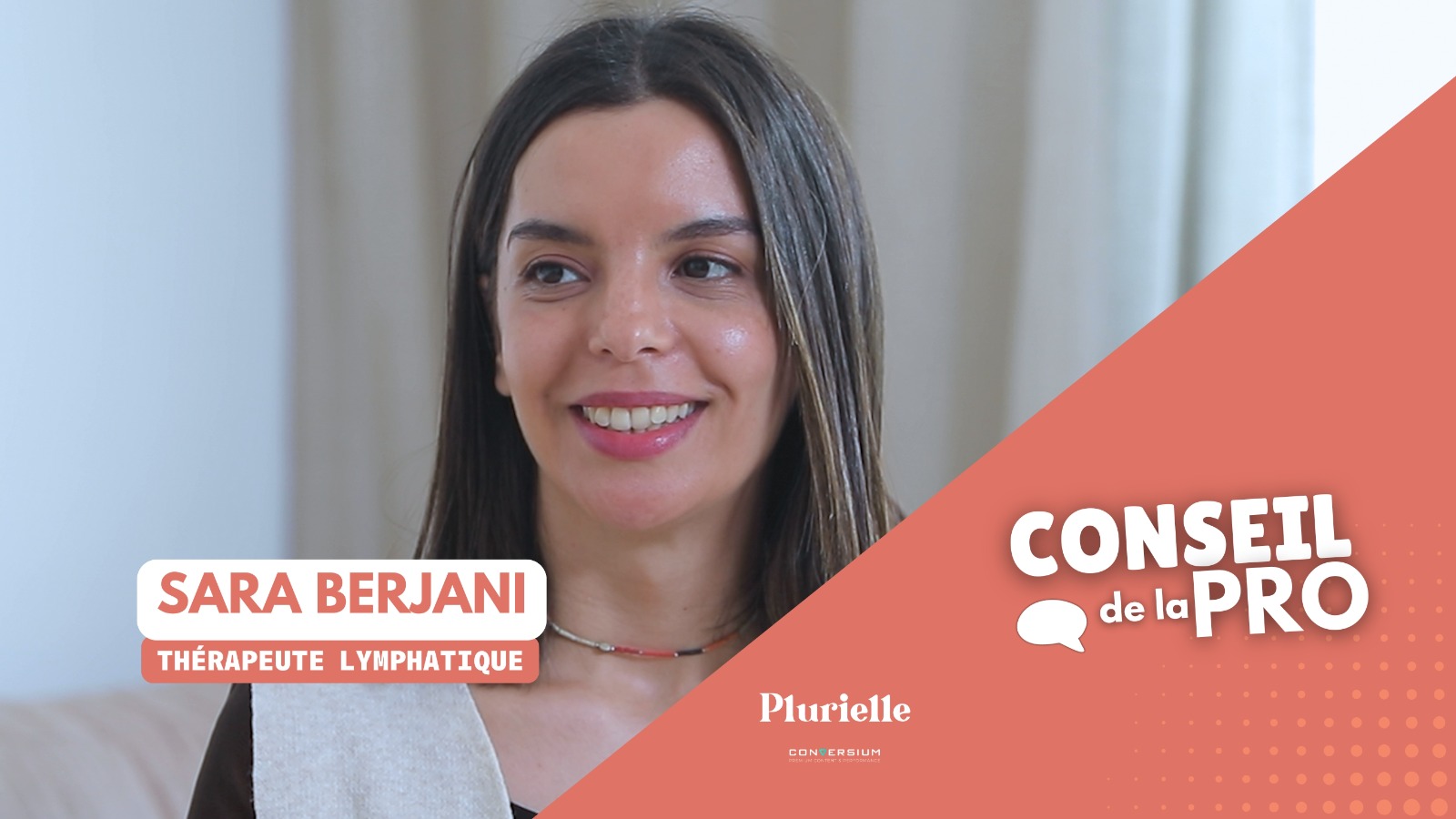 Conseil de la pro Sara Berjani: Thérapeute en drainage lymphatique