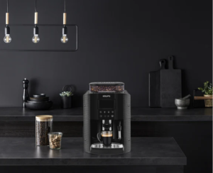 Machine expresso chez Virgin Megastore