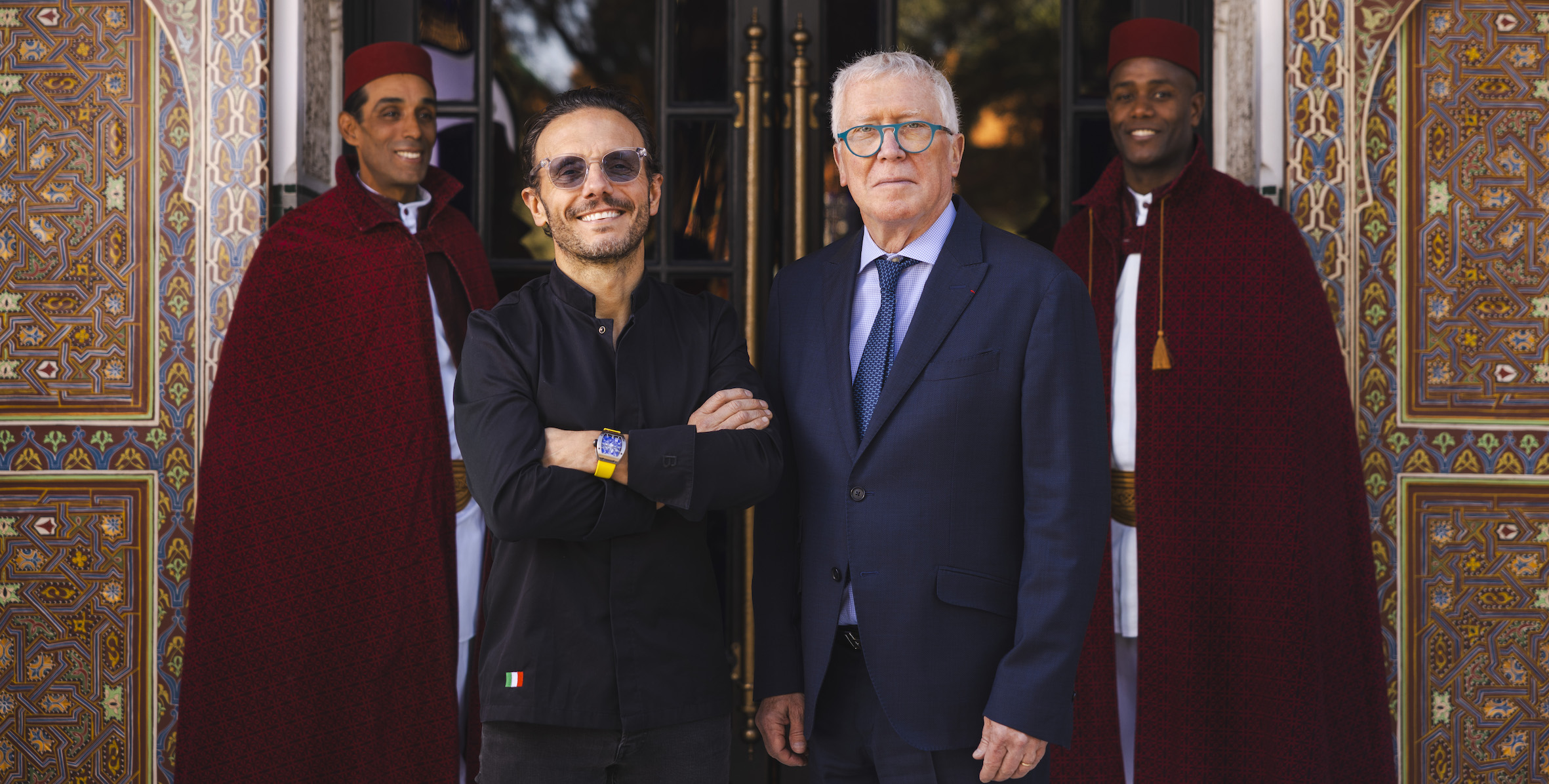 Chef Simone Zanoni a la Mamounia
