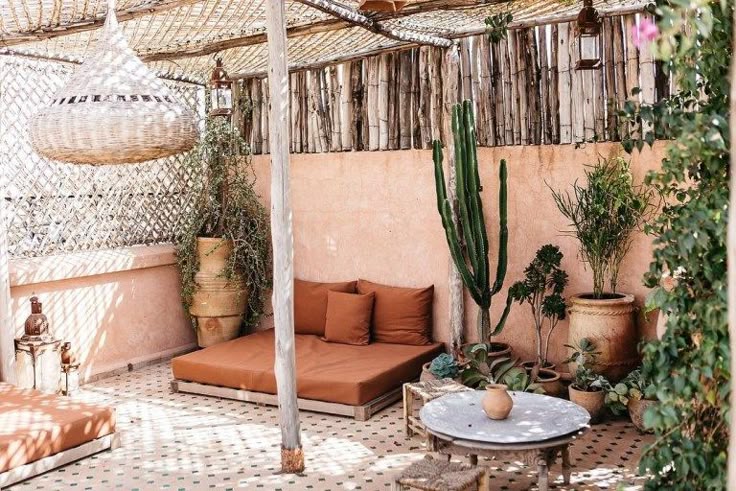 Déco Terrasse comme un riad