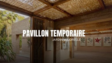 Le pavillon temporaire du jardin Majorelle