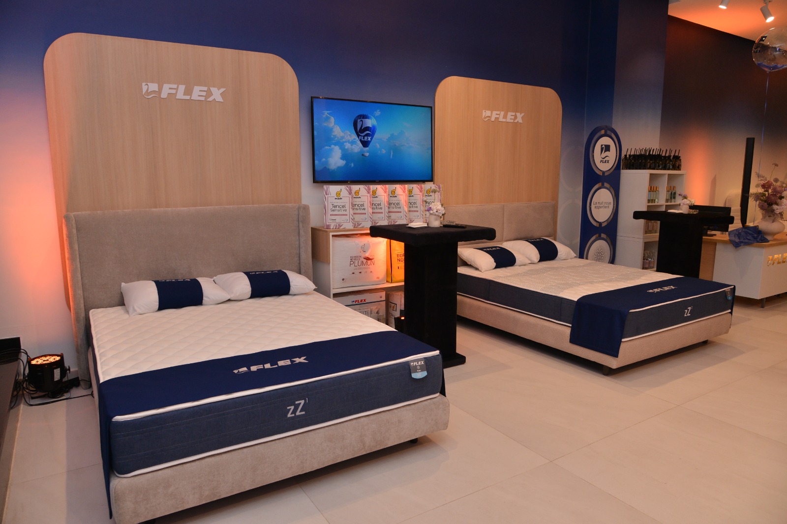 Show room de literie Flex
