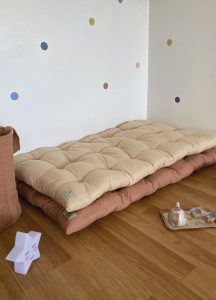 Set matelas de sol beige chez my little tribe