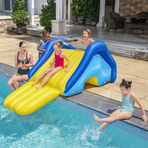 Toboggan gonflable