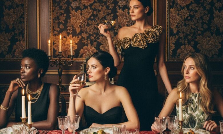 Diner après les projections du festival du film de Marrakech